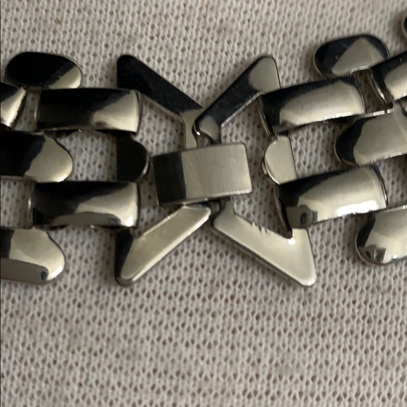 Lattice Silver Choker - Picture 3 of 3